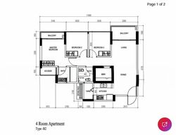 Blk 519A Centrale 8 At Tampines (Tampines), HDB 4 Rooms #593268381